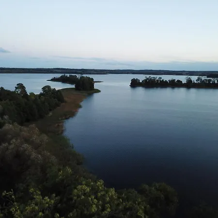 Mieszkanie nad jeziorem Rydzówka+prywatny staw+plaża+Mazury Srokowo Exterior foto