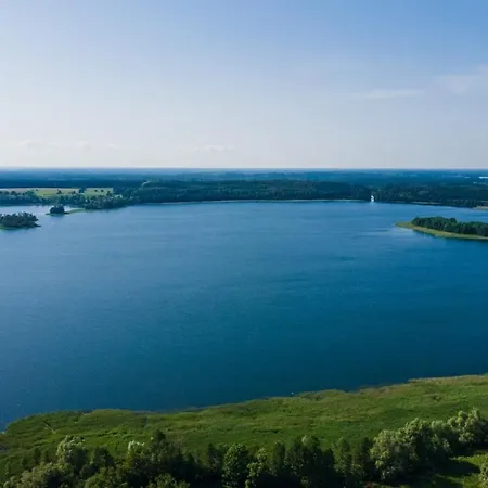 Mieszkanie nad jeziorem Rydzówka+prywatny staw+plaża+Mazury Srokowo Exterior foto