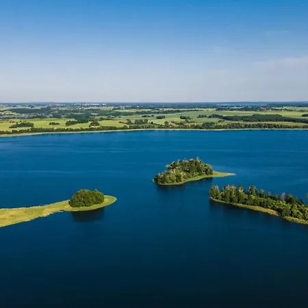 Mieszkanie nad jeziorem Rydzówka+prywatny staw+plaża+Mazury Srokowo Exterior foto