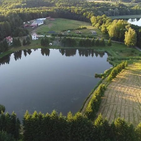 Mieszkanie nad jeziorem Rydzówka+prywatny staw+plaża+Mazury Srokowo Exterior foto